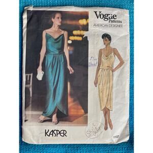 Vogue Pattern 1137 slip dress